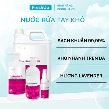 Nước Rửa Tay Khô Sát Khuẩn THA HANDRUB Khử Khuẩn An Toàn, Dưỡng Ẩm Da Tay