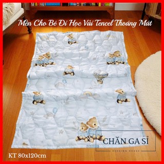☀️SIÊU ĐẸP☀️Chăn Lyocell Trẻ Em Mềm Mại Thoáng Mát, Thấm Hút Mồ Hôi Tốt, Chăn Cho Bé Đi Học 80x120cm