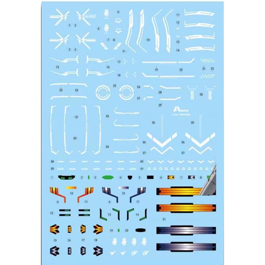 Đề can - Decal nước cho mô hình lắp ráp HG Gundnode | Shopee Việt Nam