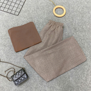 Set Quần Áo Bigsize Trẻ Trung (CÓ LẺ ÁO) Phù Hợp Đi Chơi Đi Cafe Cho Chubby (A284+Q564)