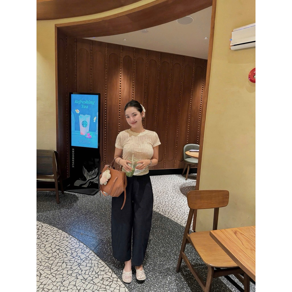 [𝐒𝐮𝐙𝐲] Quần Baggy Kaki Cạp Chun Sau Gân Chất Mềm QCCC Loại 1 (90cm)