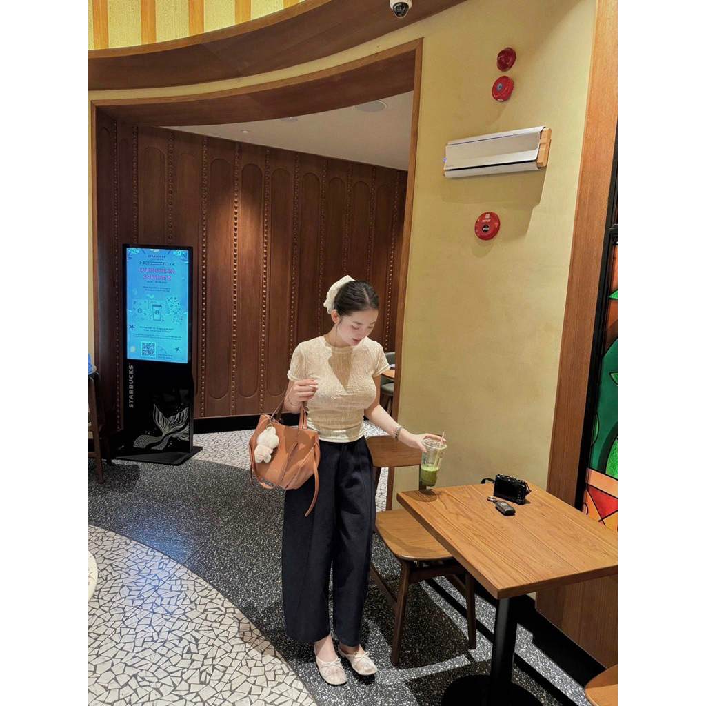 [𝐒𝐮𝐙𝐲] Quần Baggy Kaki Cạp Chun Sau Gân Chất Mềm QCCC Loại 1 (90cm)