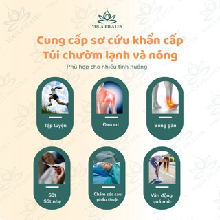 Túi chườm gel nóng lạnh BoDy đa năng có hướng dẫn sử dụng chườm được cả nóng và lạnh kèm dây buộc