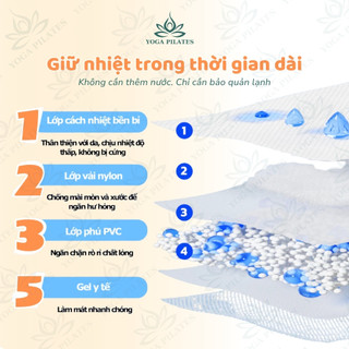 Túi chườm gel nóng lạnh BoDy đa năng có hướng dẫn sử dụng chườm được cả nóng và lạnh kèm dây buộc