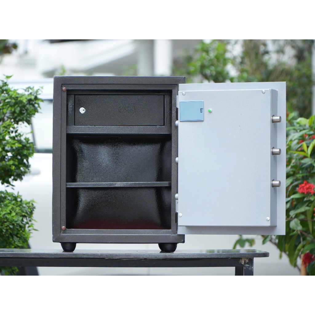 Két sắt Việt Tiệp KCC41 khóa điện tử chống cháy có báo động thân thép đúc đặc 60kg freeship