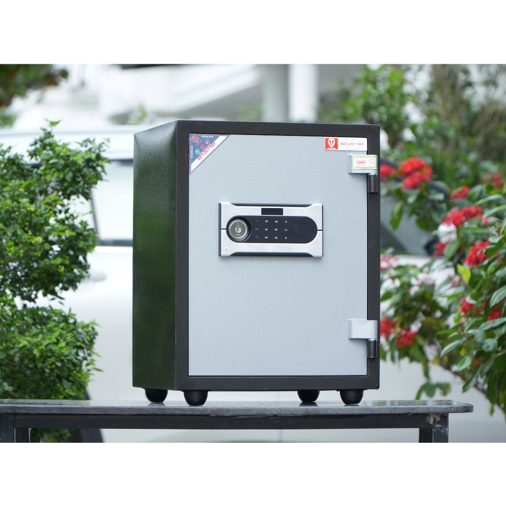 Két Sắt Việt Tiệp Chính Hãng KVT40 Điện Tử Chống Cháy Két Sắt Giá Rẻ An Toàn Báo Động Thông Minh