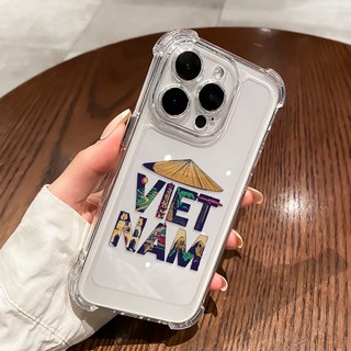 Ốp Lưng iPhone Việt Nam TPU Silicon Mềm 4 Góc Chống Sốc, Bảo Vệ Camera - iP 6/6s/7/8/Plus/X/XS/11/12/13/14/15/16/Pro/Max