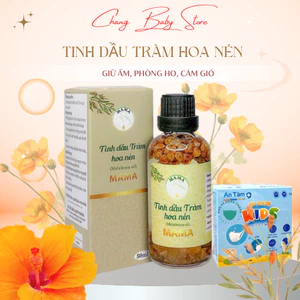 Tinh Dầu Tràm Hoa Nén Nguyên Chất MaMa,Dầu Tràm 100% Thiên Nhiên An Toàn Cho Bé
