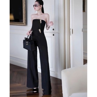 Jumpsuit cup ngực ống suông cup ngực kèm tag mm 2025a