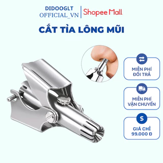 Dụng cụ cắt tỉa lông mũi DIDOOGLT bằng thép không gỉ tiện lợi Cao Cấp