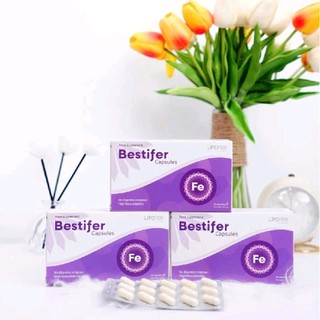 [ Chính Hãng ] Sắt  Viên Bestifer Hỗ Trợ Cải Thiện Thiếu Sắt Do Hấp Thu Hàng Nhập Khẩu Châu Âu Hộp 30 Viên