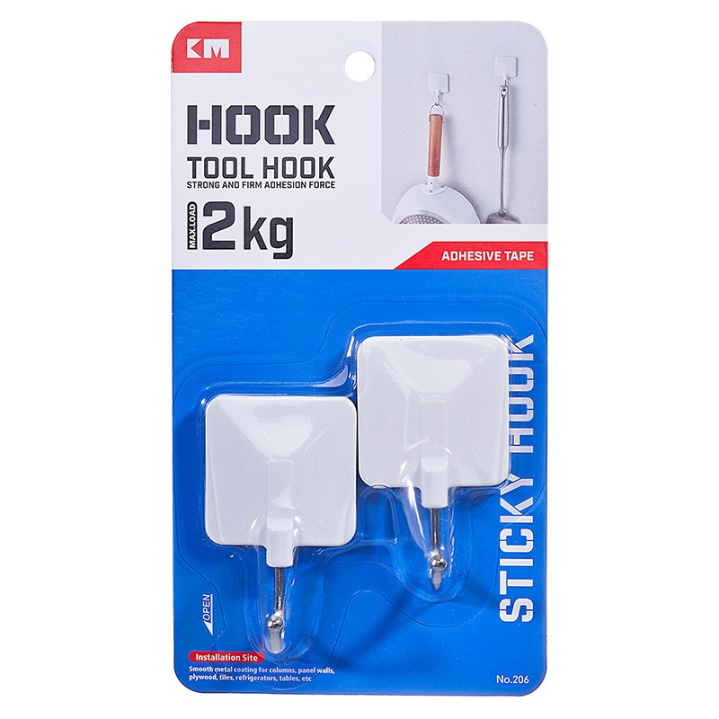 MÓC DÁN SIÊU DÍNH NHỰA  ABS TREO ĐỒ NHẬT BẢN 206