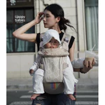 Địu khí hình chữ Y cho trẻ em giảm áp lực, thoáng khí dùng 4 mùa chính hãng Bebebus / Y Free+ Baby Hip Seat Carrier — ảnh 7