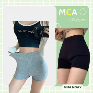 Quần Đùi Ôm Sát Lưng Co Giãn cho nữ, quần body, quần tập gym, quần thể thao Q064