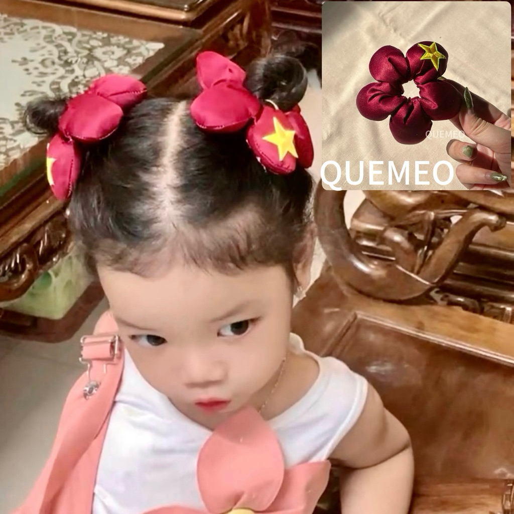[Sỉ] Hỏa Tốc Kẹp tóc lá cờ Việt Nam / Kẹp tóc cờ tổ quốc QUEMEO SẴN HÀNG GIAO TRONG NGÀY