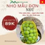 Nho Mẫu Đơn -Chùm Bắp To -Nặng Kg - Giòn Ngọt - [Hộp 550-700g]