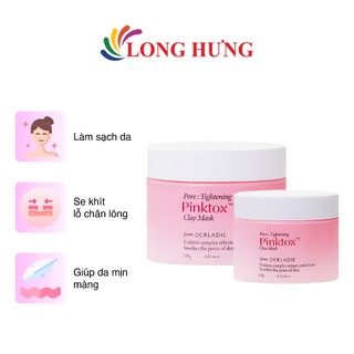 Mặt nạ đất sét Derladie Pinktok Clay Mask Pore Tightening (60g/120g)