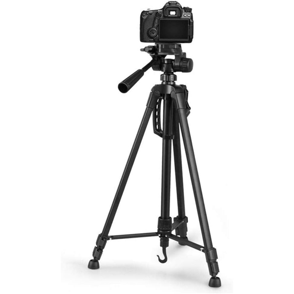Tripod Weifeng WT-3520 – Chân máy nhôm sơn tĩnh điện, 3 chiều, nhẹ, tải 3 kg, cao 1.4 m