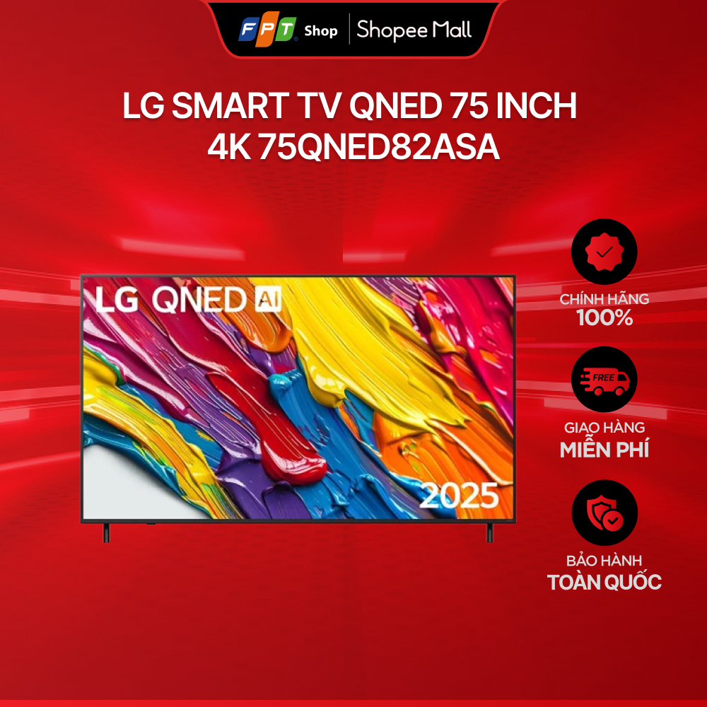 LG Smart TV QNED 75 inch 4K 75QNED82ASA | Shopee Việt Nam