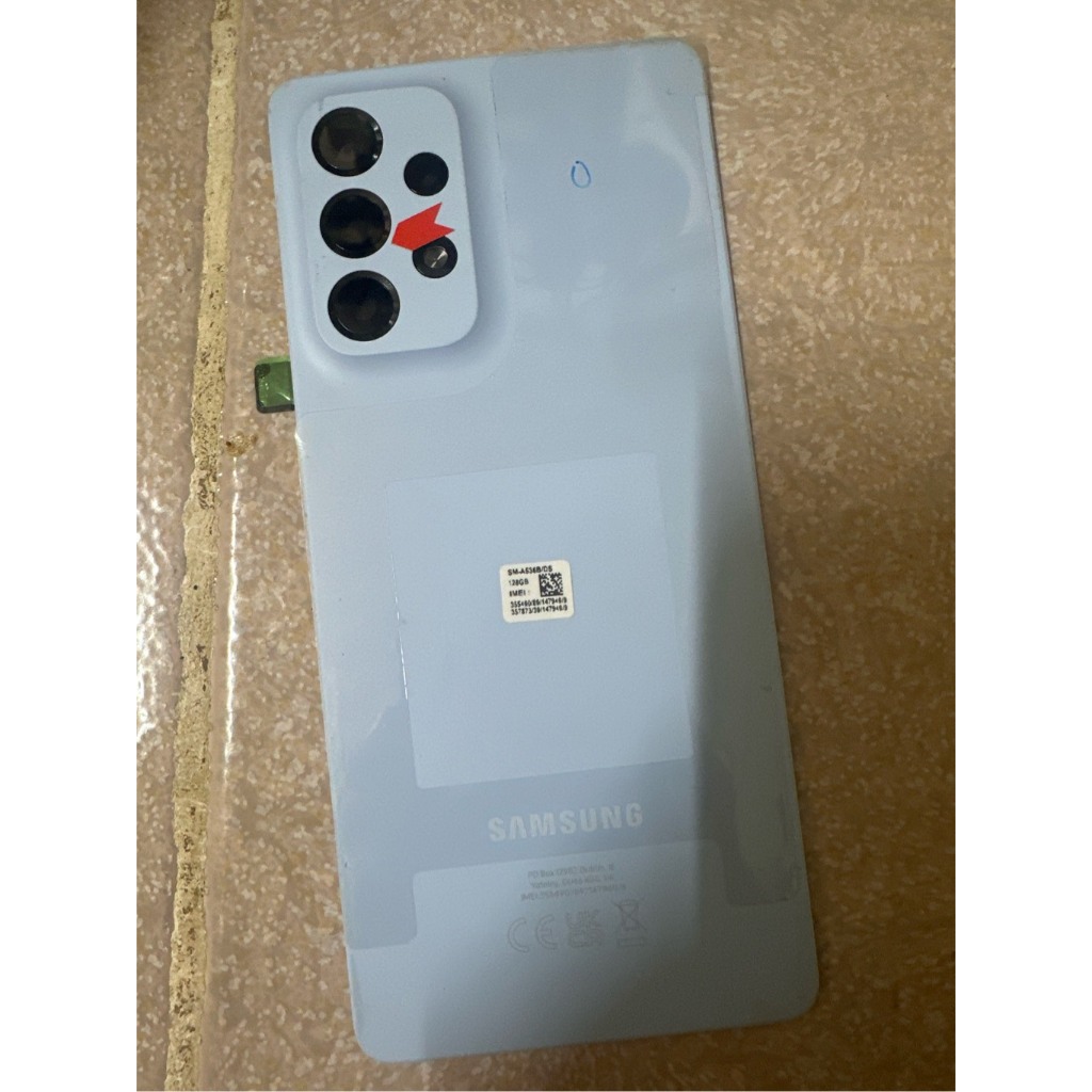 nắp lưng samsung a53 zin đủ kính camera