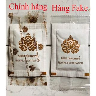 Combo 3 gói Miếng dán bàn chân chính hãng Gold Princess Thái Lan (gói 10 miếng)