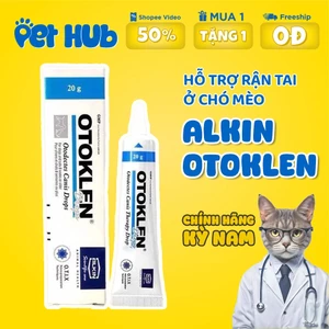 Chai Xịt Alkin OTOKLEN Hỗ Trợ Nấm Viêm Tai Chó Mèo Lọ 20ml