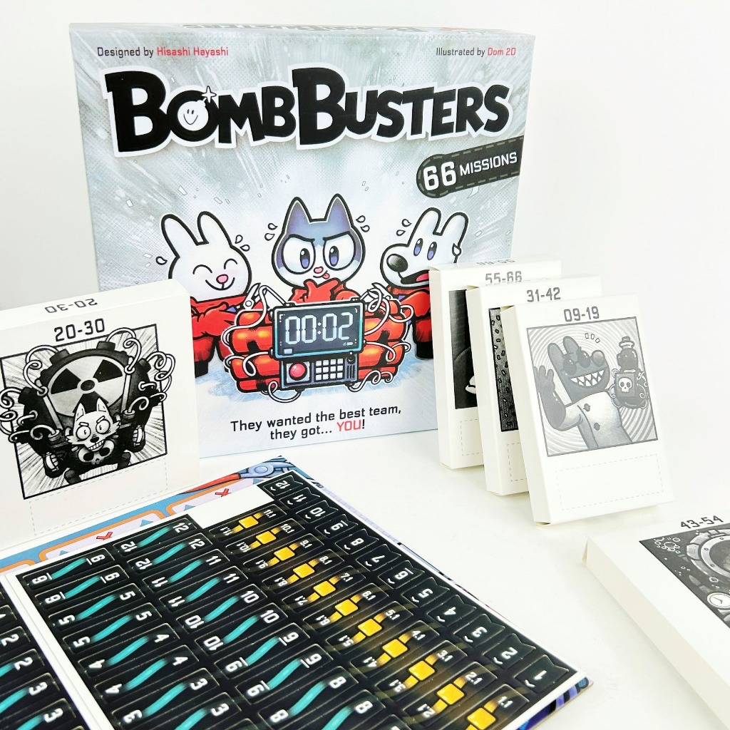 [Luật Việt] Boardgame Bomb Busters Game Suy Luận Coop phiên bản tiếng Anh English Version 6489