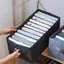 Hộp đựng quần áo 11 ngăn CÓ NẮP Hộp vải đựng đồ đa năng Túi xếp quần áo chia ngăn