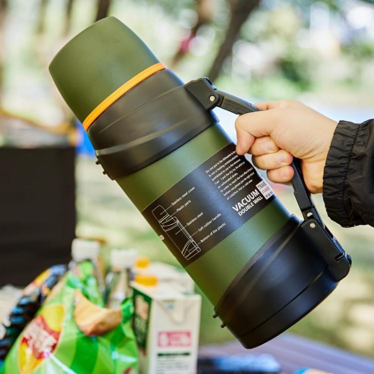 Bình nước giữ nhiệt VACUUM INSULATED  dung tich 2000ML INOX 304, Mẫu mới nhất 2025