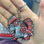 Móc Khóa Pokemon Groudon Phong Cách Pixel Art in 3D