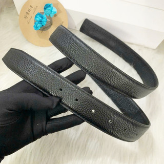 Dây lưng nam da bò 3,2cm dùng cho khoá bấm lỗ tặng đinh đục lỗ