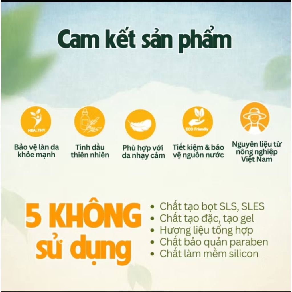Gel tắm tinh dầu khuynh diệp chanh Mộc Hương - 470ml