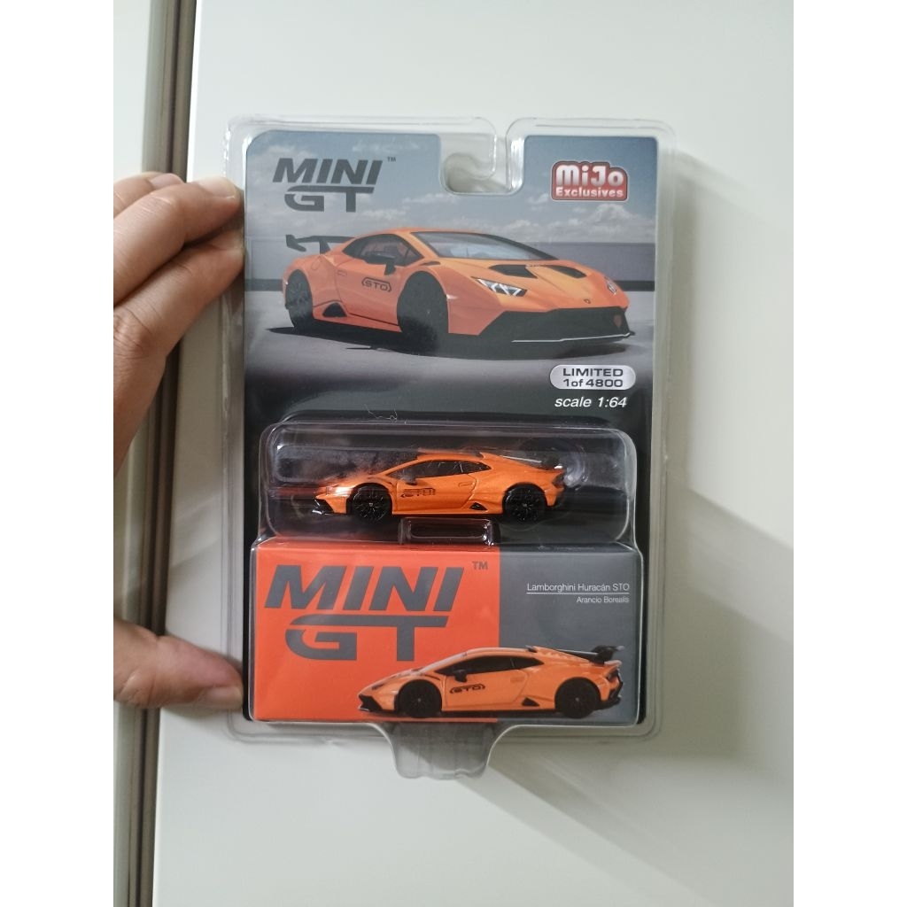 XE MÔ HÌNH LAMBORGHINI HURACAN STO orange