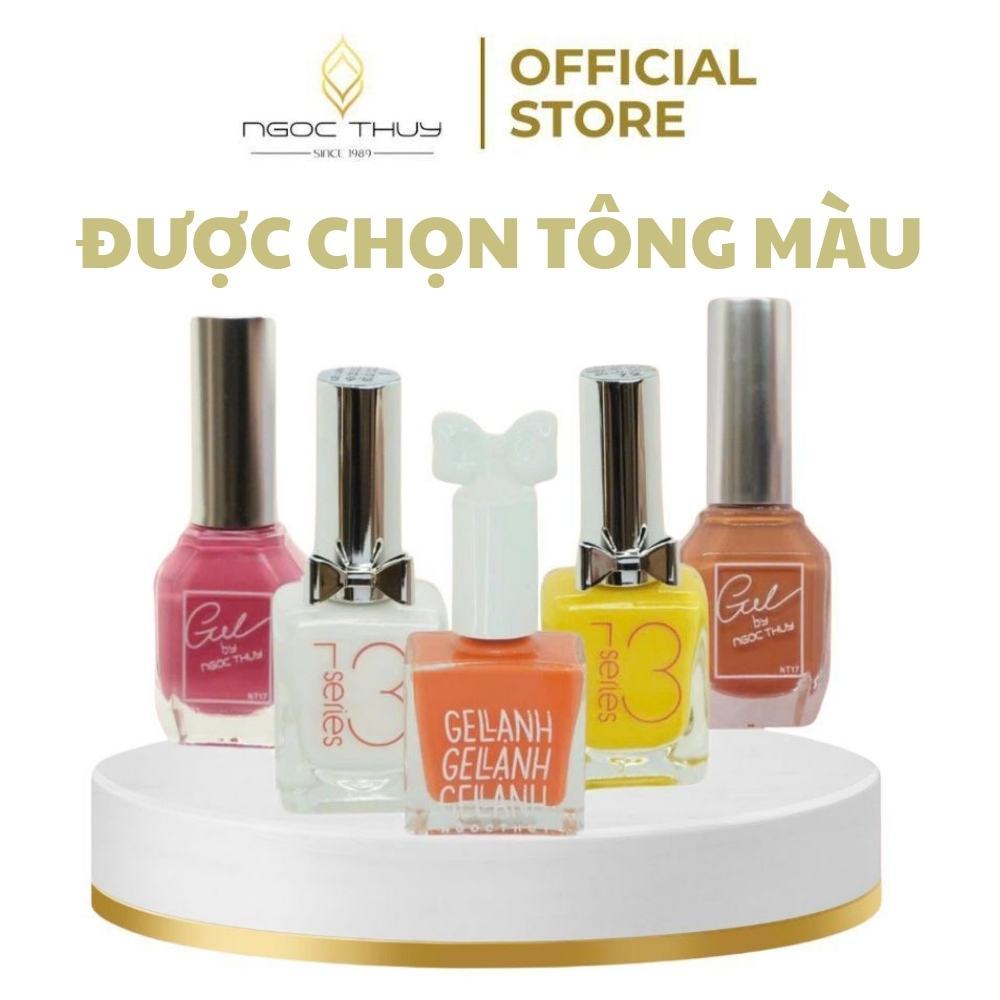 COMBO 5 CHAI GEL LẠNH NGẪU NHIÊN  - Sơn Móng Tay Tá Lả 5 Chai Giải Tồn Được Chọn Tông Màu - Ngọc Thủy Nails