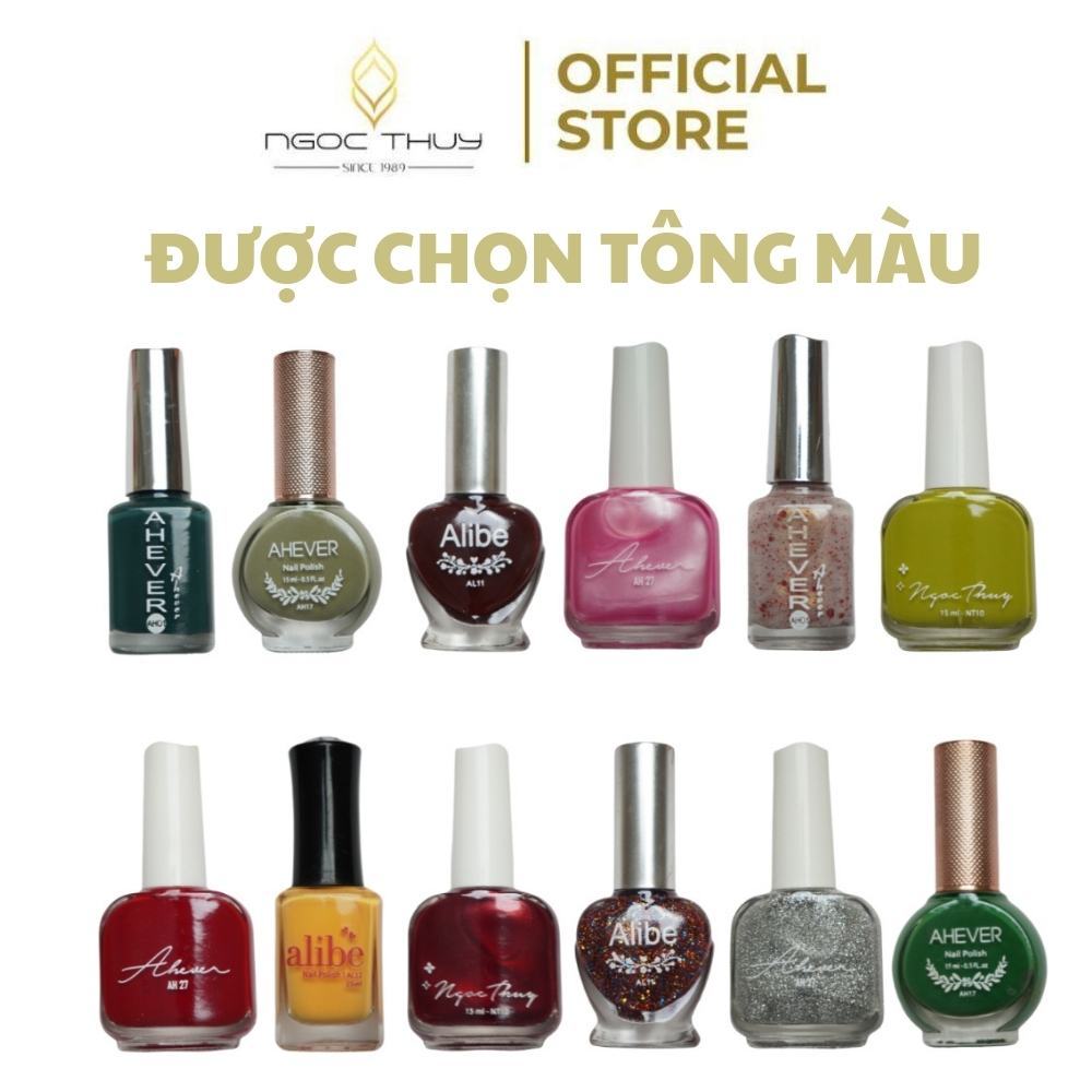 COMBO Sơn Móng Tay Ahever - Tá Lả 12 Chai Không Chọn Màu - Ngọc Thủy Nails