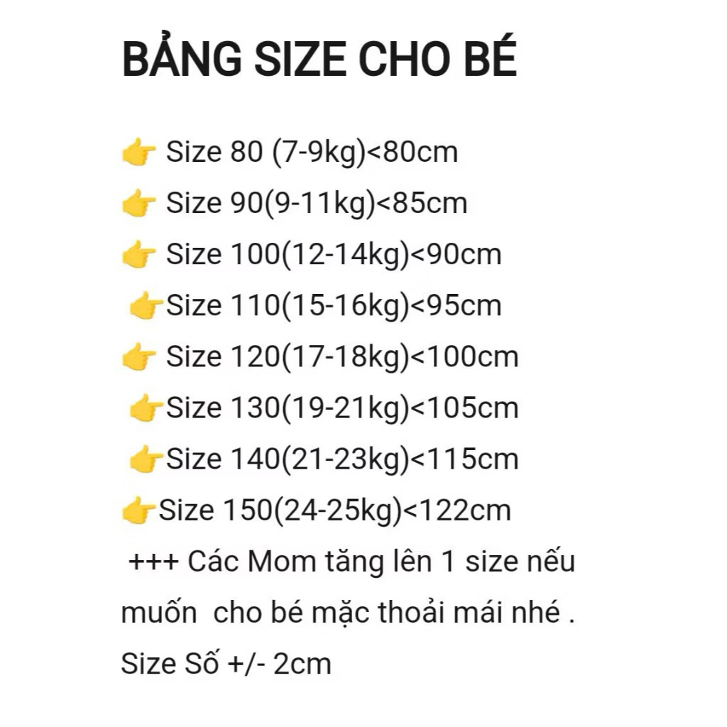 Bộ ngắn tay bé gái (10kg-25kg)