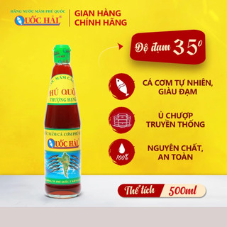 Nước mắm truyền thống Quốc Hải Phú Quốc Thượng Hạng chai 500ml