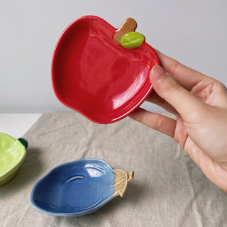 Bộ Đĩa Chấm Nhỏ Hoạ Tiết Rau Củ - Gốm Nhật 2hand