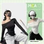 Áo thun tay dài lệch vai MCA kiểu dây rút eo cá tính A51271