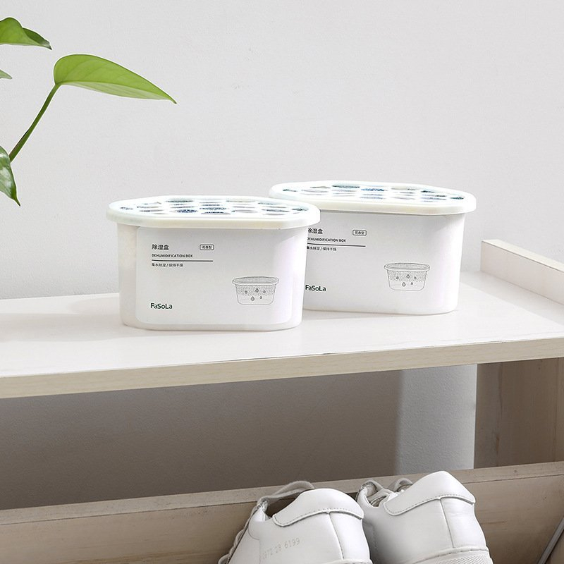 Hộp Hút Ẩm KM Fasola Công Nghệ Nhật Bản – JY118 | Chống Ẩm Mốc, Khử Mùi, Bảo Vệ Đồ Đạc Hiệu Quả