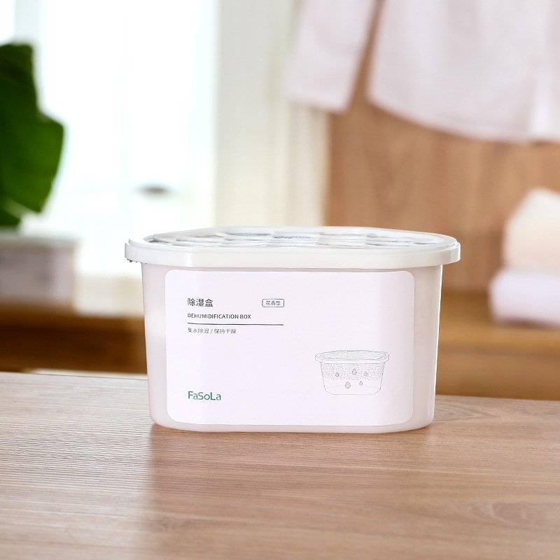 Hộp Hút Ẩm KM Fasola Công Nghệ Nhật Bản – JY118 | Chống Ẩm Mốc, Khử Mùi, Bảo Vệ Đồ Đạc Hiệu Quả