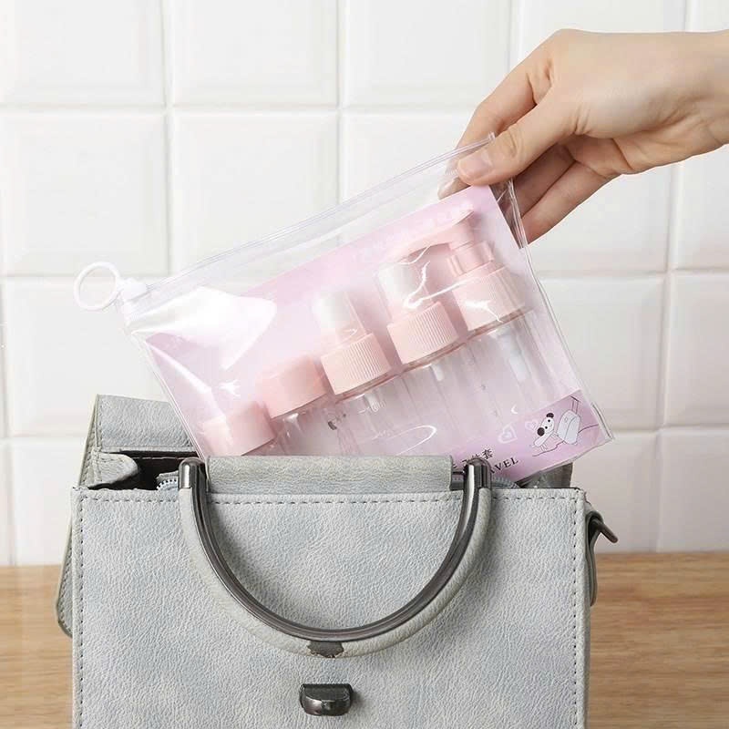 Bộ chiết mỹ phẩm mini nhỏ gọn tiện lợi