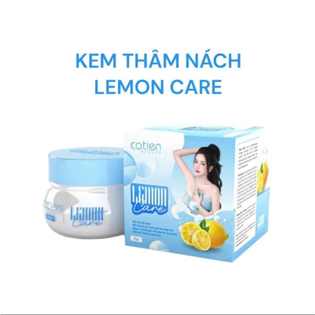 Kem Thâm Nách Lemon Care Màu Xanh Cotien Beauty SON Cosmetics - Kem Giảm Thâm Nách Chính Hãng
