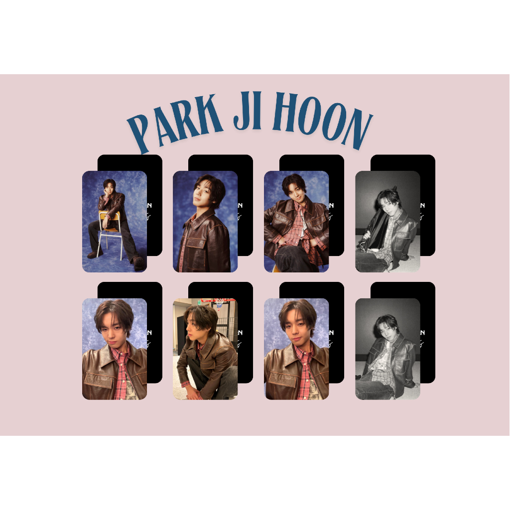 set card bo góc diễn viên Park Ji Hoon phim Người hùng yếu đuối - Weak hero class