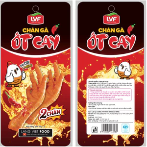 Combo 30 Chân gà ớt cay X2 65g chân gà ngon giòn cay sản phẩm mới