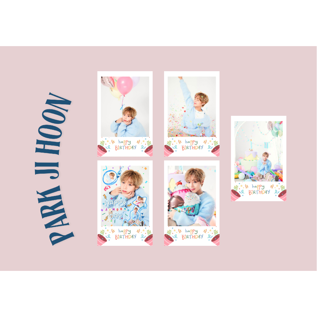 set card bo góc diễn viên Park Ji Hoon phim Người hùng yếu đuối - Weak hero class