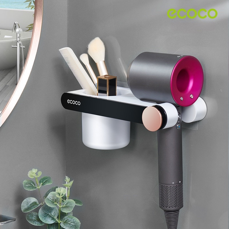 KỆ TREO MÁY SẤY TÓC ECOCO – GỌN NHANH CHỈ TRONG 1 NỐT NHẠC 2208