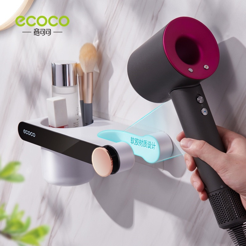 KỆ TREO MÁY SẤY TÓC ECOCO – GỌN NHANH CHỈ TRONG 1 NỐT NHẠC 2208