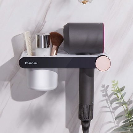 KỆ TREO MÁY SẤY TÓC ECOCO – GỌN NHANH CHỈ TRONG 1 NỐT NHẠC 2208