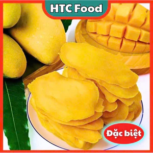 Xoài sấy dẻo nguyên vị chuẩn xuất khẩu vị chua ngọt tự nhiên, trái cây hoa quả sấy dẻo, HTC Food